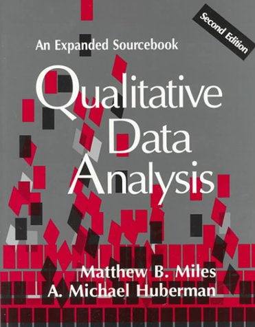 Book Cover Qualitative Data Analysis: An Expanded Sourcebook, 2nd Edition