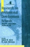 Research on Professional Development Schools: Teacher Education Yearbook VII