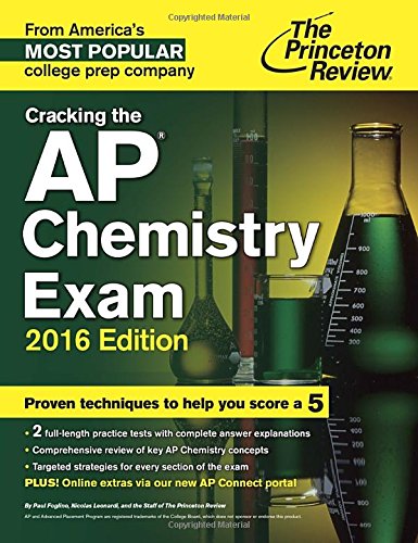 Book Cover Cracking the AP Chemistry Exam, 2016 Edition (College Test Preparation)