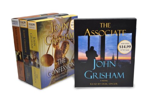 John Grisham CD Audiobook Bundle #2: The Associate; The Confession; The Litigators; The Racketeer
