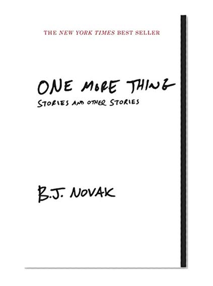 Book Cover One More Thing: Stories and Other Stories (Vintage Contemporaries)