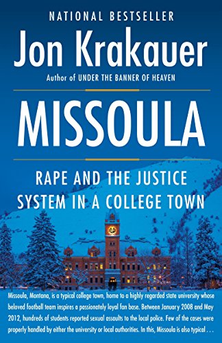 Book Cover Missoula: Rape and the Justice System in a College Town