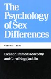 The Psychology of Sex Differences: -Vol. I: Text