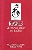 Rawls: 'A Theory of Justice' and Its Critics (Key Contemporary Thinkers)