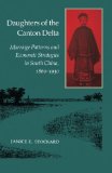Daughters of the Canton Delta: Marriage Patterns and Economic Strategies in South China, 1860-1930