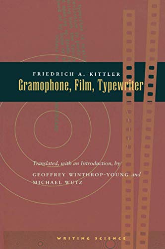 Book Cover Gramophone, Film, Typewriter (Writing Science)