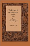 Tradition and the Individual Poem: An Inquiry into Anthologies