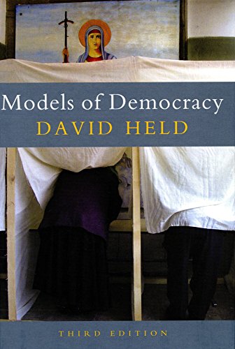 Book Cover Models of Democracy, 3rd Edition