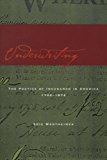 Underwriting: The Poetics of Insurance in America, 1722-1872