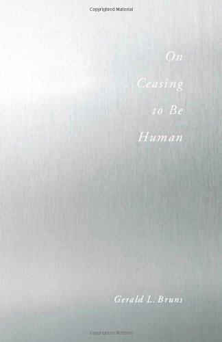 On Ceasing to Be Human