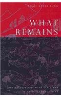 What Remains: Coming to Terms with Civil War in 19th Century China