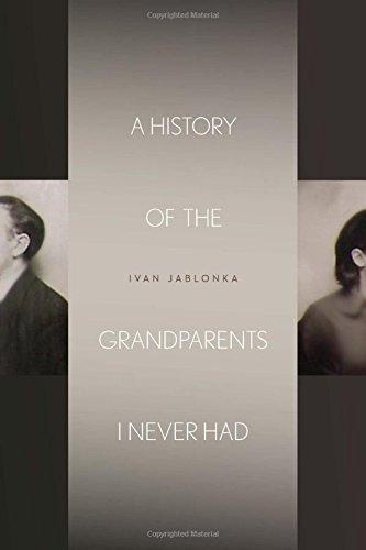 Book Cover A History of the Grandparents I Never Had (Stanford Studies in Jewish History and Culture)