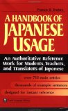 A Handbook of Japanese Usage