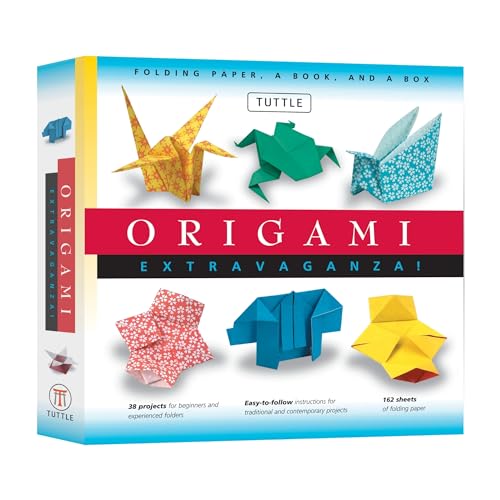 Origami Extravaganza: Folding Paper, a Book, and a Box