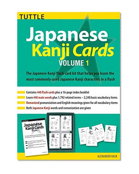 Japanese Kanji Cards Kit Volume 1 (Tuttle Flash Cards)