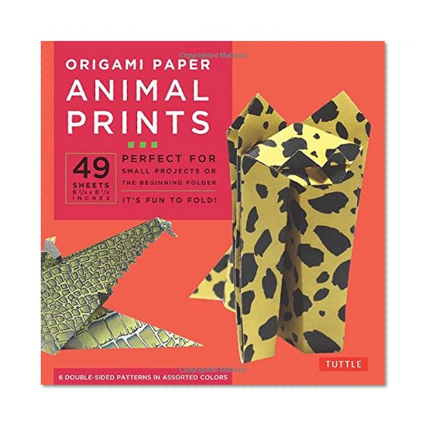 Origami Paper - Animal Prints - 8 1/4" - 49 Sheets: (Tuttle Origami Paper)