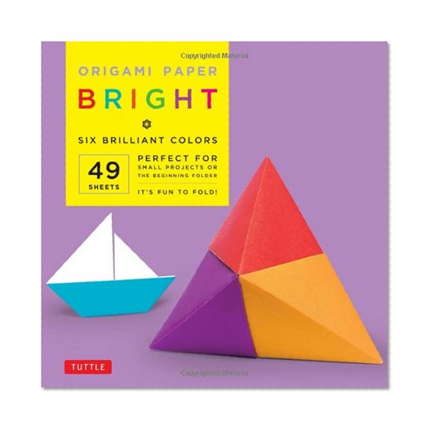 Origami Paper Bright 6" 49 Sheets