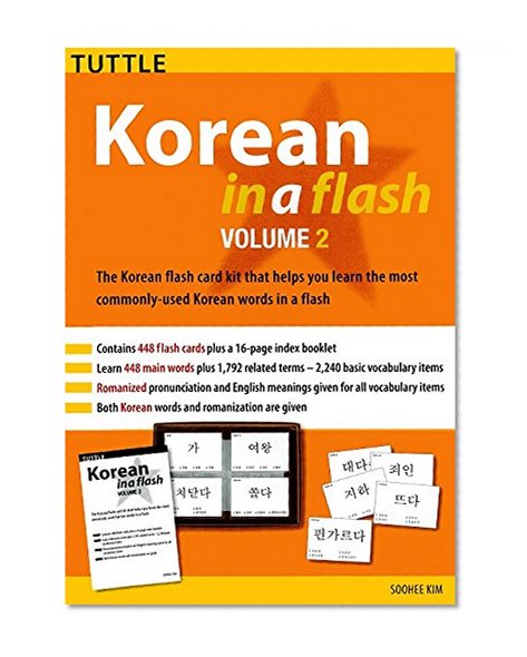 Korean in a Flash Kit Volume 2 (Tuttle Flash Cards)