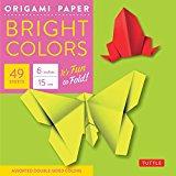 Origami Paper Bright 6" 49 Sheets