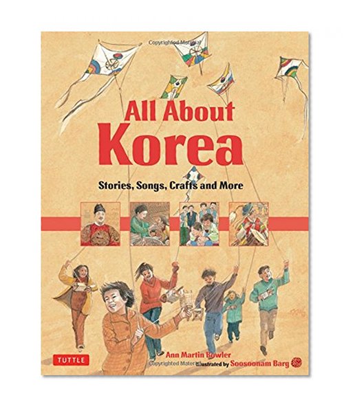 Book Cover All About Korea: Stories, Songs, Crafts and More