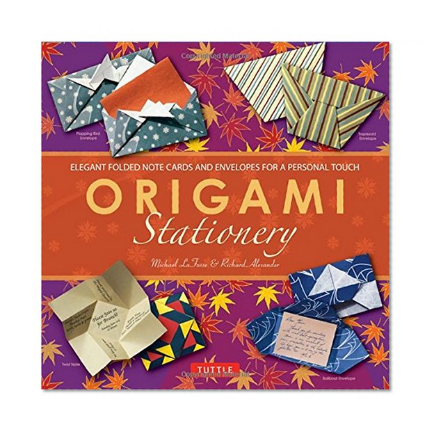 Origami Stationery Kit: [Origami Kit with Book, 80 Papers, 15 Projects]