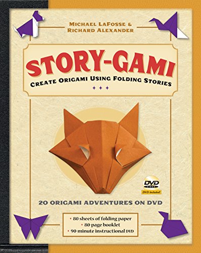 Story-gami Kit: Create Origami Using Folding Stories: Kit with Origami Book, 18 Fun Projects, 80 High-Quality Origami Papers and Instructional DVD