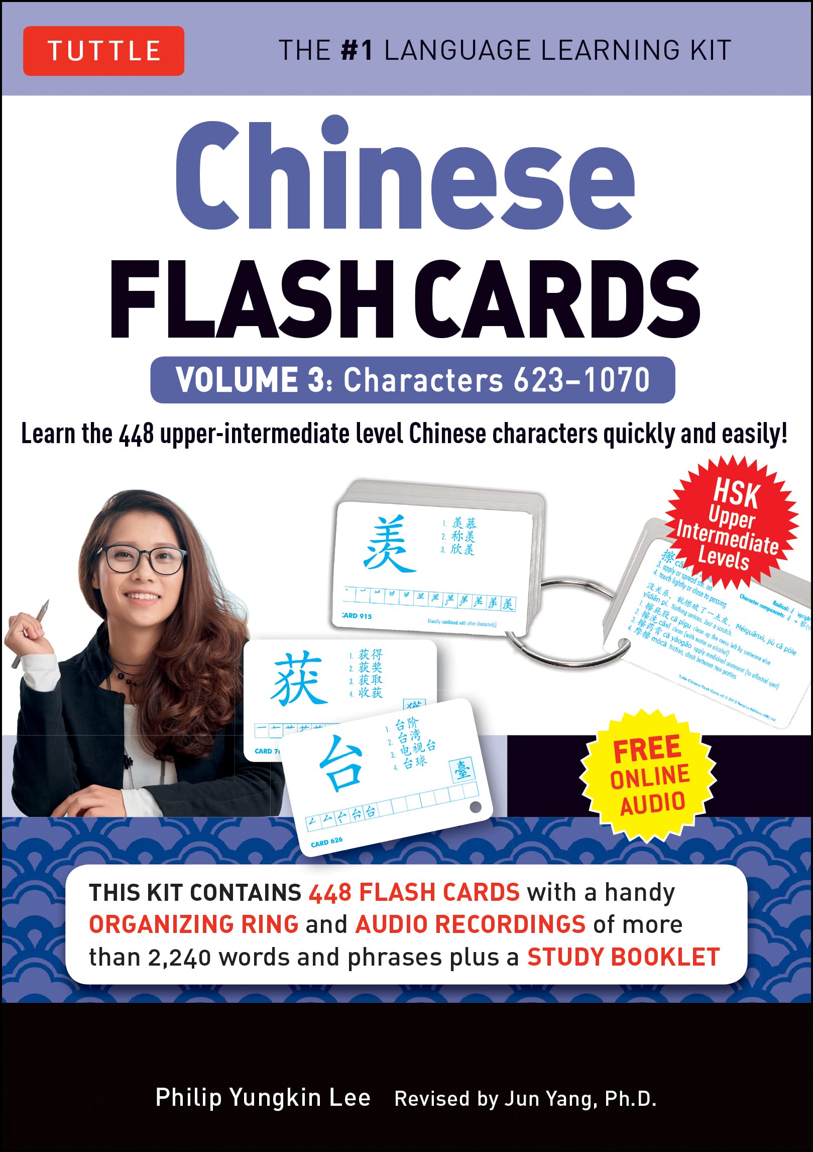 Book Cover Chinese Flash Cards Kit Volume 3: HSK Upper Intermediate Level (Online Audio Included)