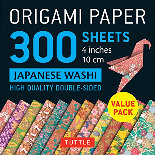 Book Cover Origami Paper 300 sheets Japanese Washi Patterns 4