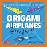 Origami Airplanes Fun Pack: Make Fun and Easy Paper Airplanes with This Great Origami-for-Kids Kit: Origami Book with 48 High-Quality Origami Papers
