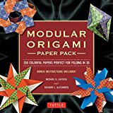 Modular Origami Paper Pack: Tuttle Origami Paper: 350 Colorful Papers Perfect for Folding in 3D
