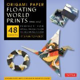 Origami Paper Floating World Prints Small 6 3/4