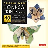 Origami Paper - Hokusai Prints - Large 8 1/4" - 48 Sheets: Tuttle Origami Paper: High-Quality Origami Sheets Printed with 8 Different Designs: Instructions for 6 Projects Included