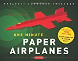One Minute Paper Airplanes Kit: 12 Pop-Out Planes, Easily Assembled in Under a Minute [Origami Book with Paper, 12 Projects, Launcher]