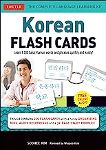 Korean Flash Cards Vol.1: Learn 1,000 Basic Korean Words and Phrases Quickly and Easily!
