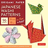 Origami Paper - Japanese Washi Patterns - 6" - 96 Sheets: It's Fun to Fold! (Tuttle Origami Paper)