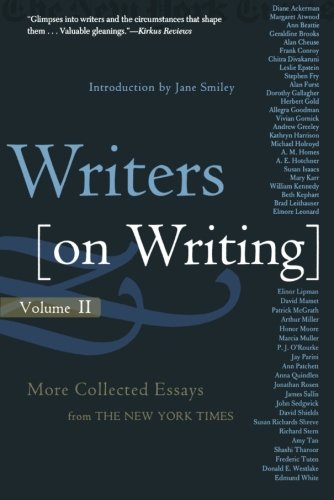 Writers On Writing, Volume Ii