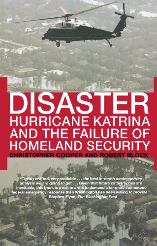 Book Cover Disaster: Hurricane Katrina and the Failure of Homeland Security