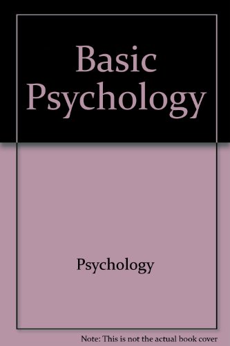 Basic Psychology (Benjamin Psi Series)