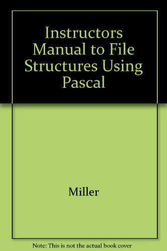 File Structures Using Pascal