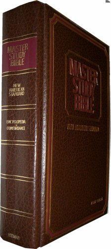 Master Study Bible: New American Standard Encyclopedia, Concordance, Words of Christ in Red