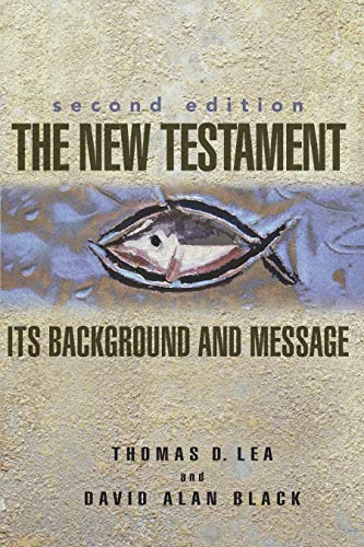 Book Cover The New Testament: Its Background and Message