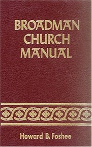 Broadman Church Manual