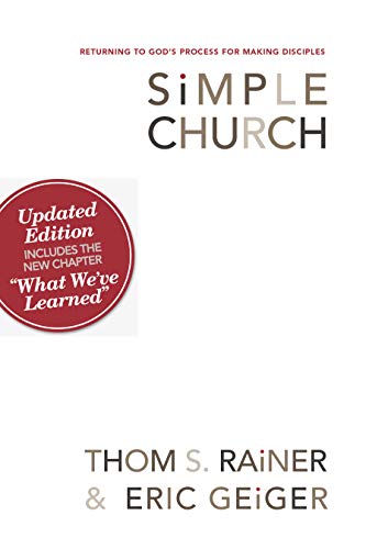 Book Cover Simple Church: Returning to God's Process for Making Disciples