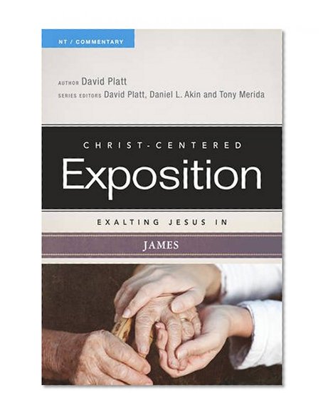 Book Cover Exalting Jesus In James (Christ-Centered Exposition Commentary)