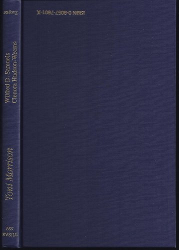 Toni Morrison (United States Authors Series)