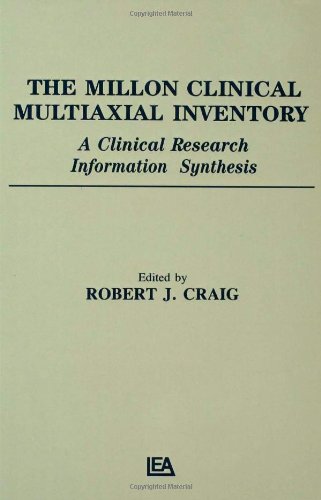 The Millon Clinical Multiaxial Inventory: A Clinical Research Information Synthesis