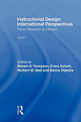 Instructional Design: International Perspectives: Theory, Research, and Models Vol.1