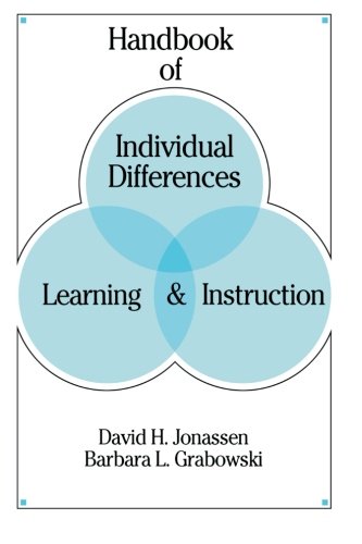 Handbook of Individual Differences, Learning, and Instruction