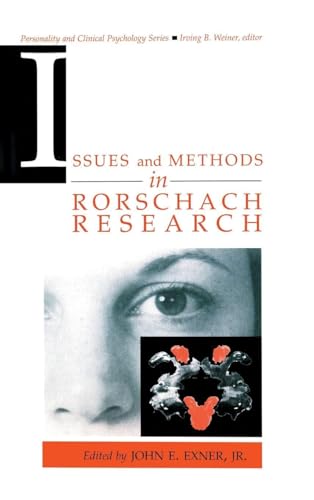 Issues and Methods in Rorschach Research (Lea Series in Personality and Clinical Psychology)