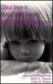 Ethical Issues in Mental Health Research With Children and Adolescents